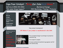 Tablet Screenshot of capefearcat.com